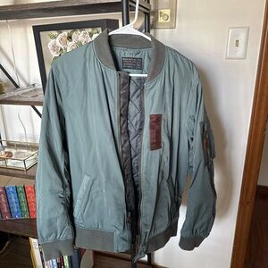 Abercrombie & Fitch Teal Bomber Jacket